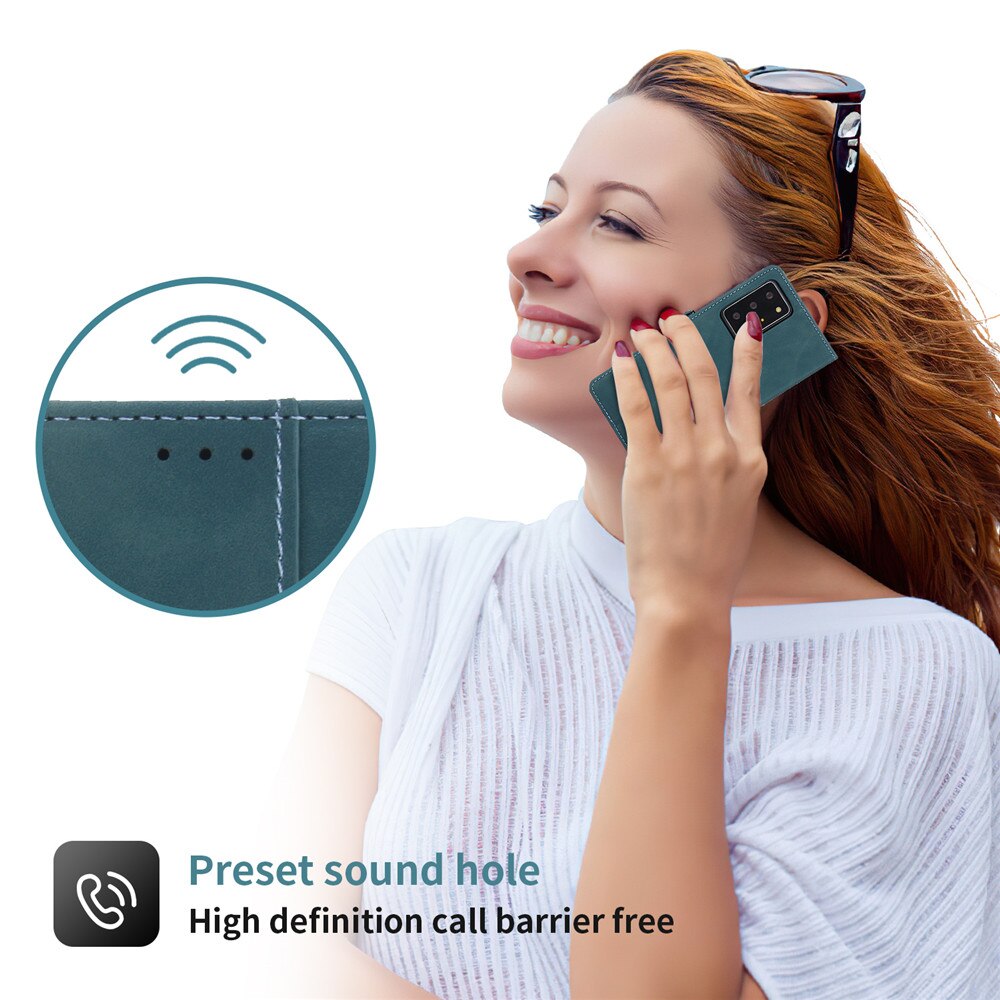 Luksusowe skórzane etui do Samsung Galaxy Note 20 Ultra 10 9 Plus + Note20ultra magnetyczne klapki portfel karty torby na telefony pokrywa Coque