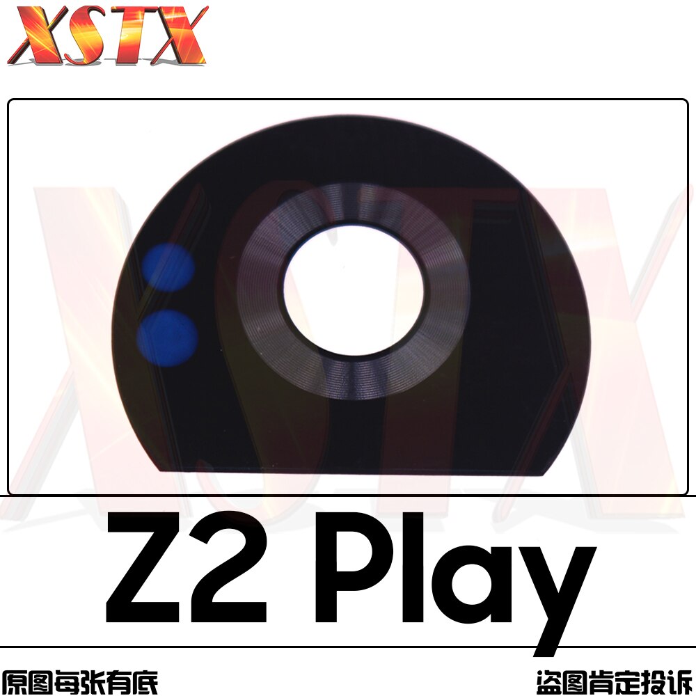 For Motorola Moto G4 E4 G5 G5S G6 plus Z Z2 Z3 play force X4 Back Rear Camera Lens Glass Replacement: Z2 play