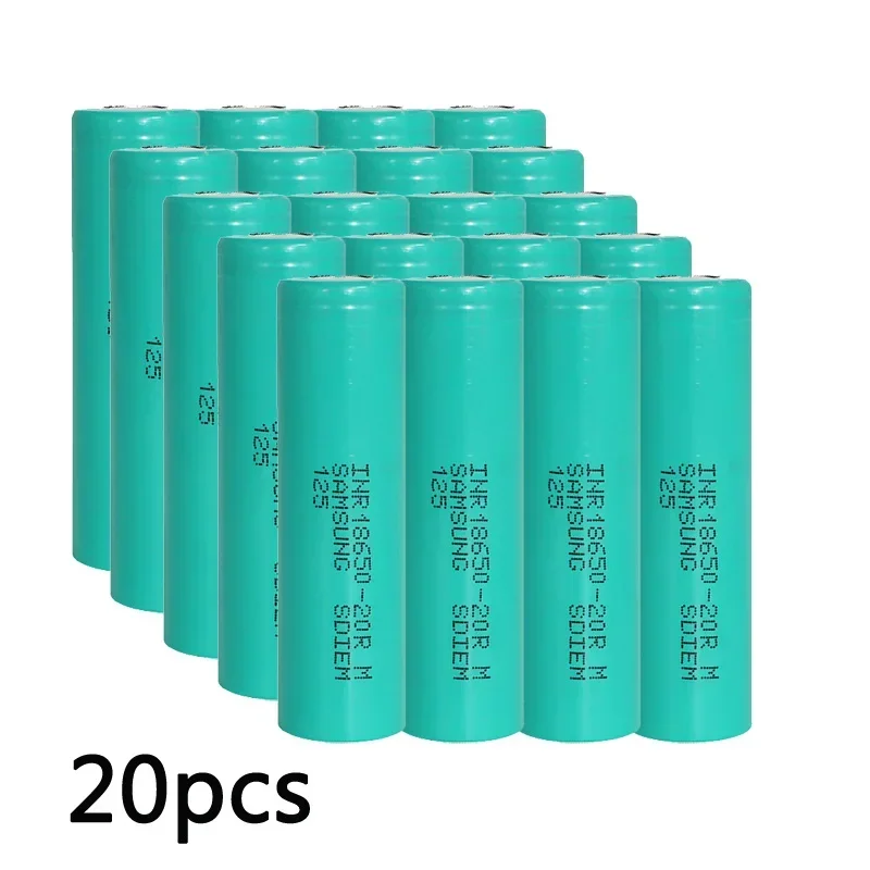 Original 18650 Lithium Rechargeable Battery 3.7V 2000mAh High Capacity for GTL Evrefire Flashlight & Compatible