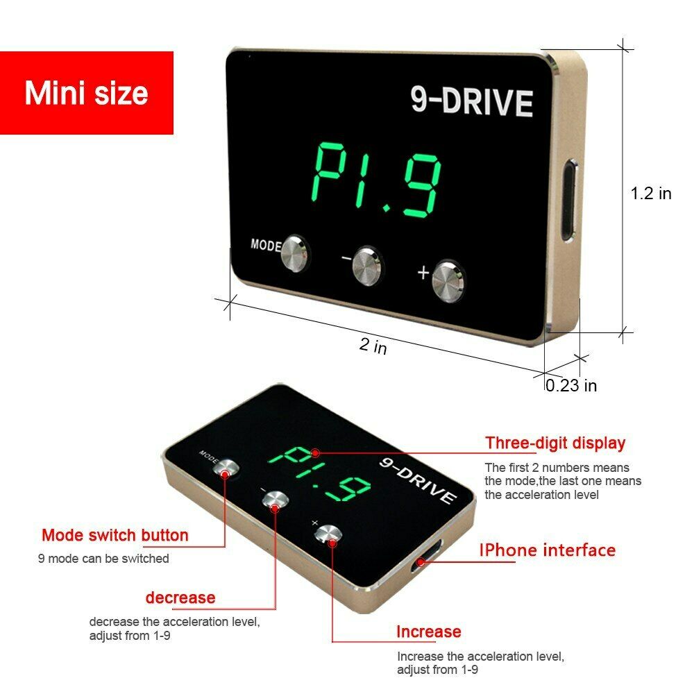 9 Drive Throttle Controller Electronic Throttle Controller