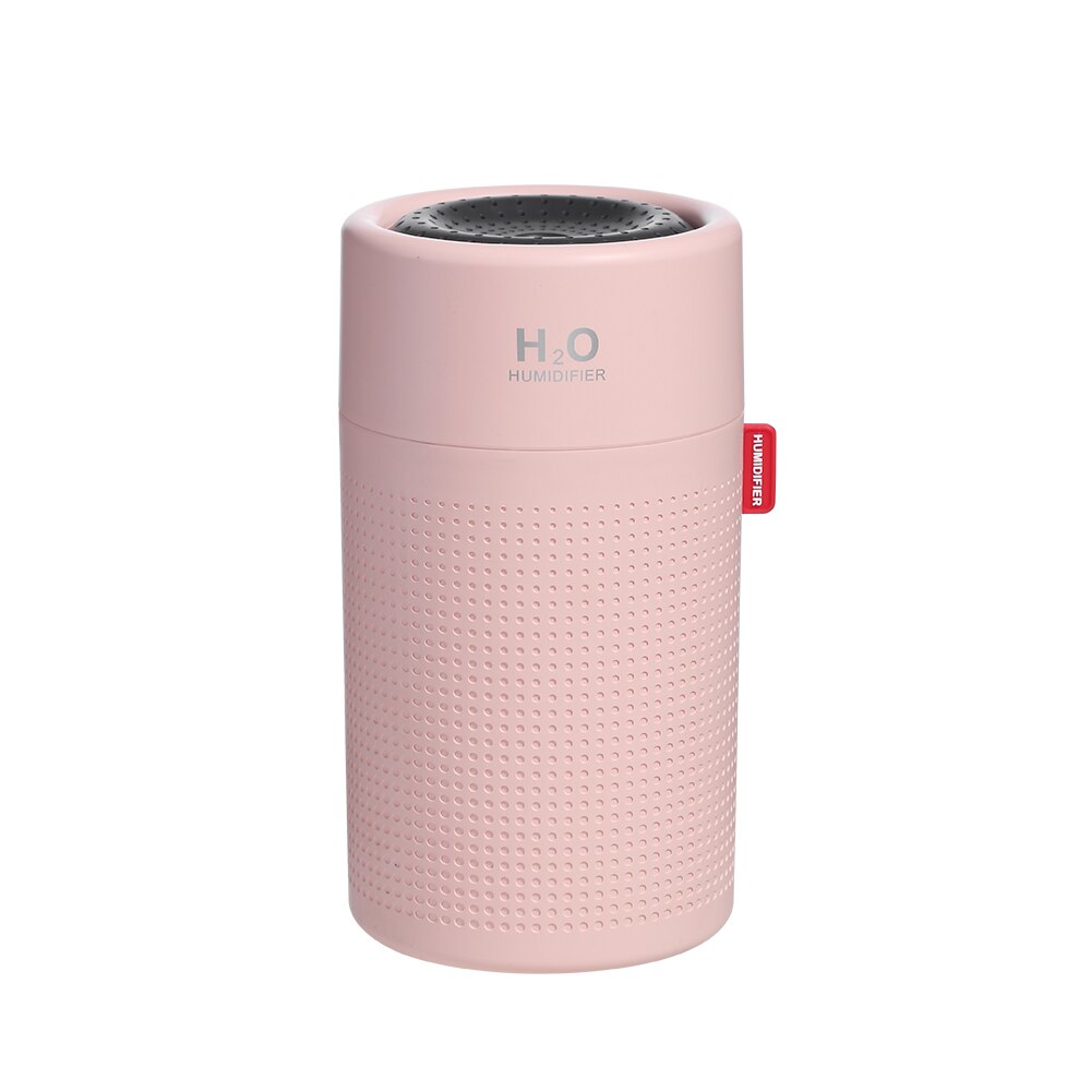 750ml Große Kapazität Luftbefeuchter 2000mAh USB Aufladbare Drahtlose Ultraschall Aroma Wasser Nebel Diffusor Licht Umidificador: rosa