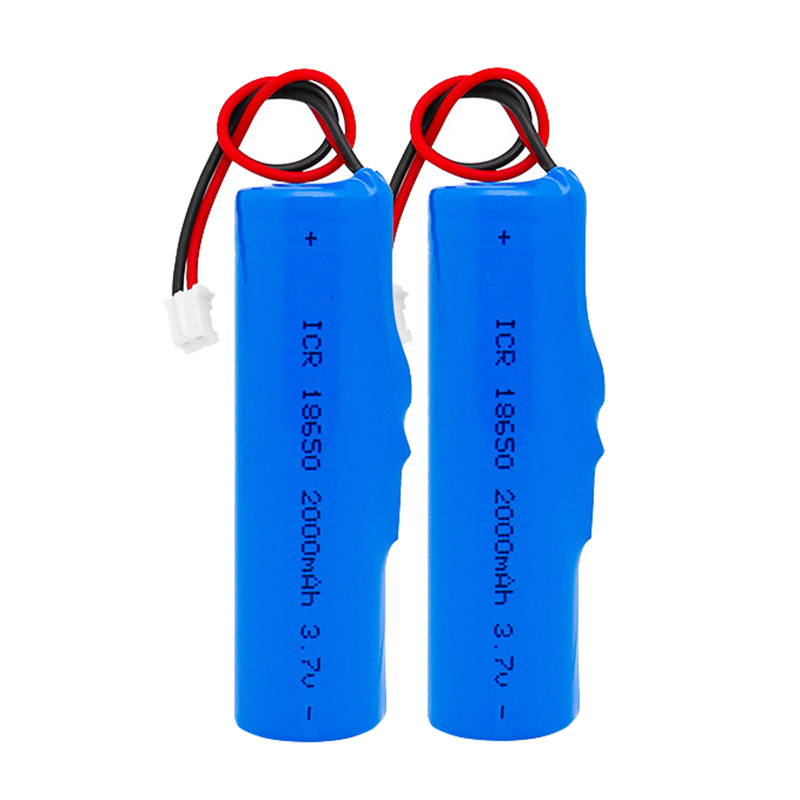 3.7V 2000Mah 18650 Li-Ion Oplaadbare Batterij Met Pcb PH2.0-2P Batteria 18650 Batterijen