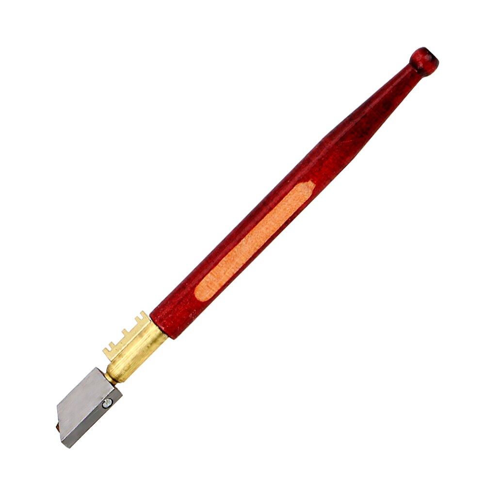 Glas diamant skæreværktøj enkelt diamant glas skærer skarp kniv bærbar 17mm