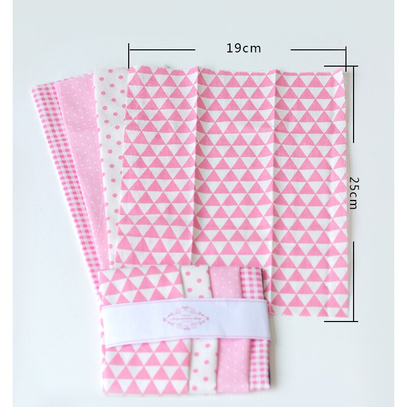 Naai- en patchworkstof, 8 stuks bloemen 50 * 50 cm katoen bedrukte