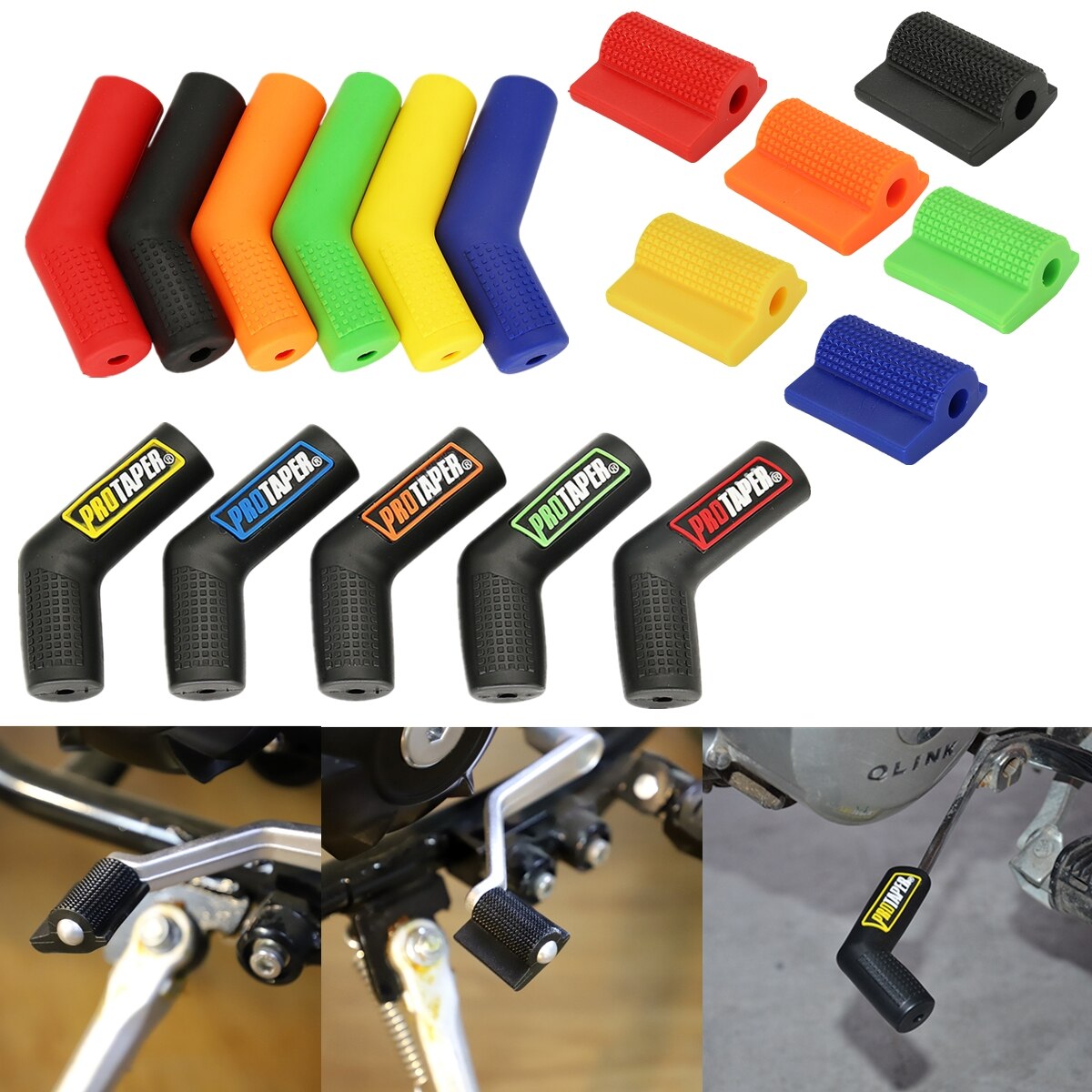 Motorrad Schalthebel Schuh Schutz Gas Gummi Schalthebel Getriebe Abdeckung Motorrad Teile Universal- Hebel Schutz Moto Zubehör