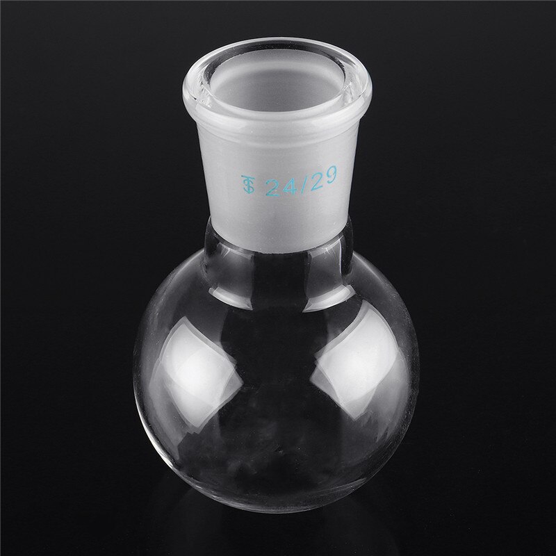 60ml Lab Chemistry Glass Soxhlet Extractor Condenser Set with 24/29 Flat Bottom Flask 225MM 29/32 Tube Lab Glassware Kit