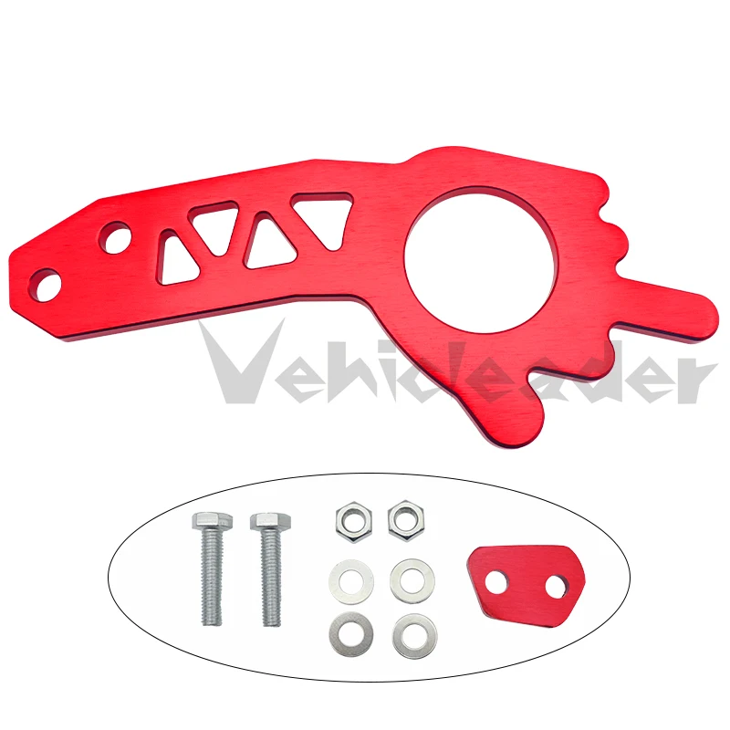 Universele Auto Achter Trekhaak Aluminium Achter Trekhaak Auto Trekband/Tow Touwen/Haak Bumper Trailer haak Trekgereedschap: MULTI