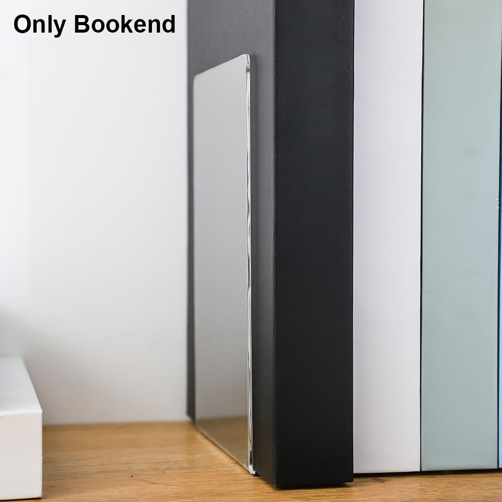Skrivebord arrangør gjennomsiktig akryl lesebok slutt hjemme skole støtte stativ bibliotek solid student l form fil divider