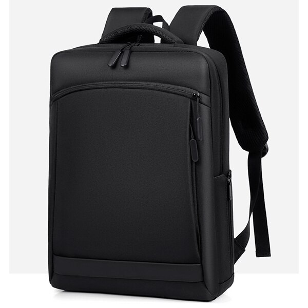 VORMOR Laptop Rucksack Frauen Anti-diebstahl Wasserdicht Schule Rucksäcke USB Lade Business Männer Reisetasche Neue: Black