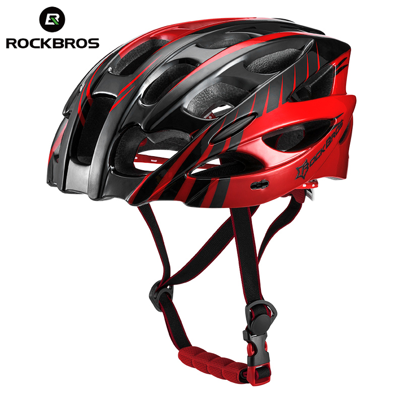 Rockbros Integraal-Gegoten Elektrische Fiets Helmen Mannen Vrouwen Shockproof Fietsen Helmen Met Rand Mtb Helm Fiets Accessoires