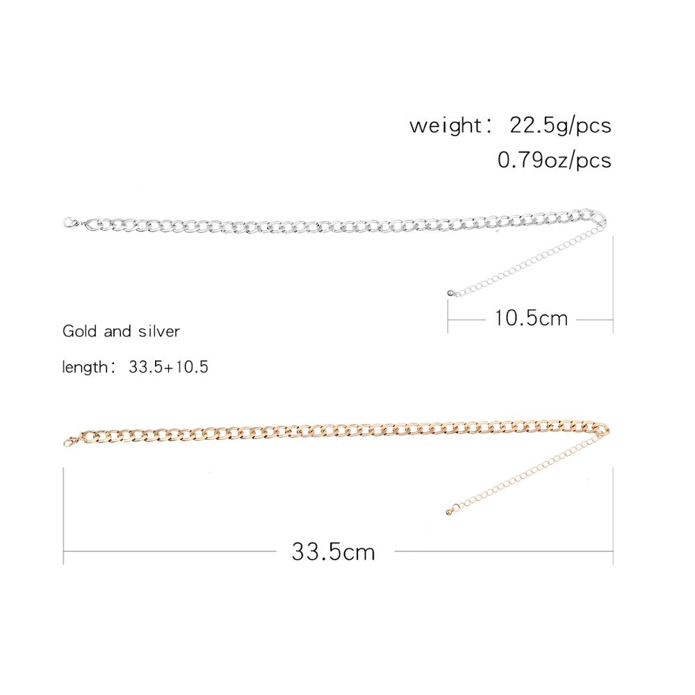 lien chaîne collier ras du cou pour les femmes collier à breloques Collares bijoux XL066