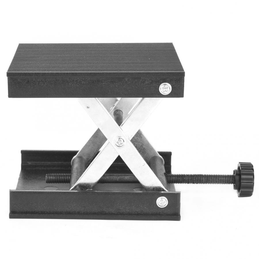 Plastic Lifting Platform Plate Metal Bracket Lifting Platform Stand Rack for Level / Laboratory 90 x 90mm