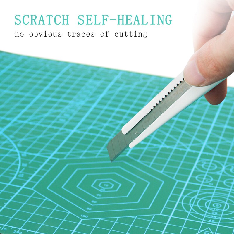 PVC A3/A4 3mm Cutting Mat Board Patchwork Flexible Multipurpose Self Healing Cutting Mats For Quilting Double-Sided Durable