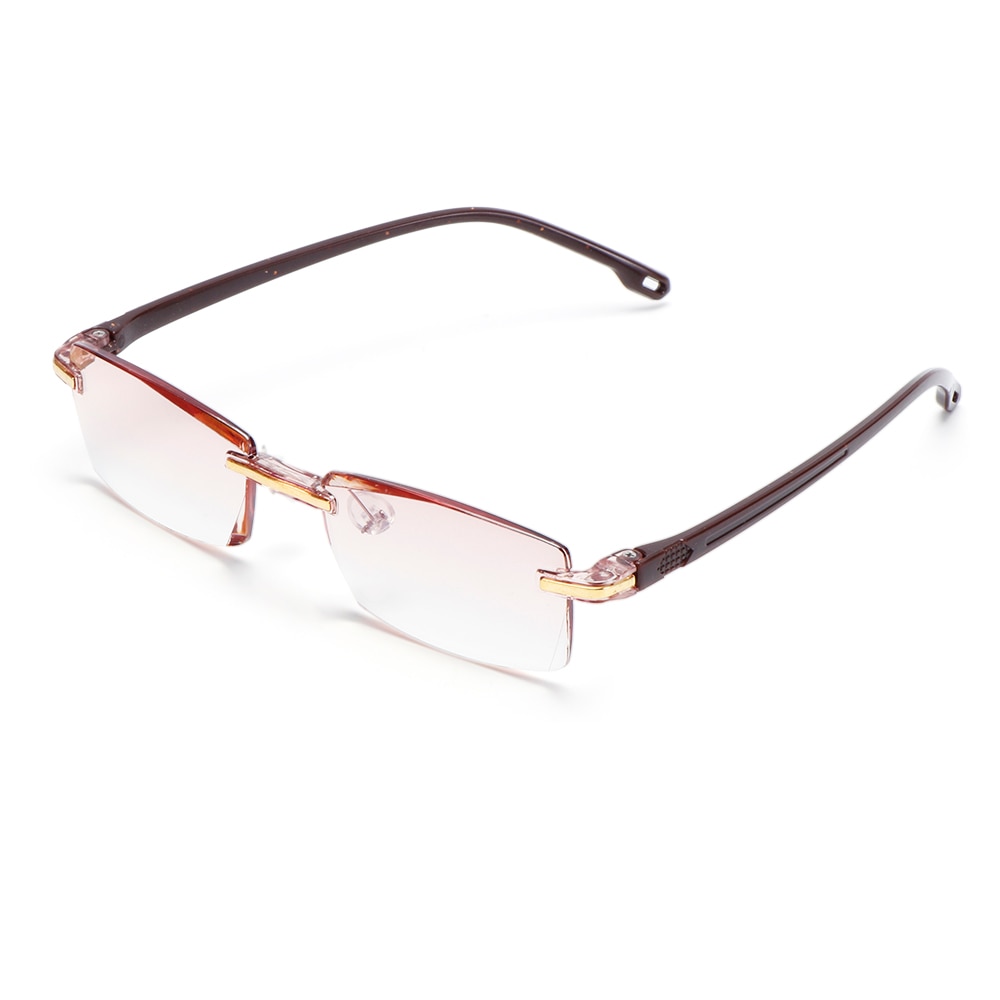 Unisex Ultralight Randloze Leesbril Anti Blauw Licht Straling Presbyopie Bril Lezers Brillen 1.0 - 3.0 Graden
