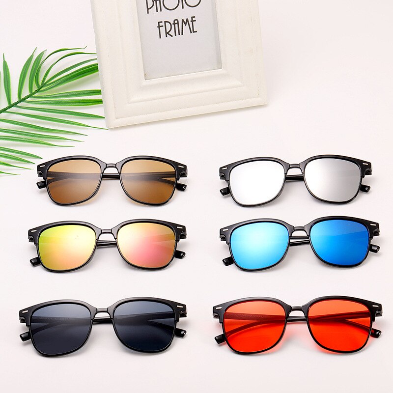 Cat eye zonnebril vierkante retro wandelzonnebril auto zonnebril dames luxe merk heren zonnebrillen  uv400