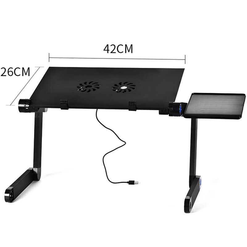 ! aluminiumslegering justerbar bærbar bord bærbar foldbar computer notesbog stationær computer bord til sovesofa