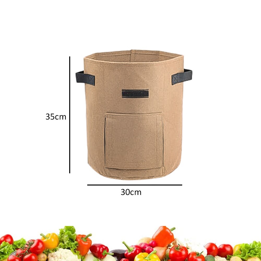 Borsa per piantare piante attrezzi da giardinaggio per la casa borsa per piantare verzura in serra in vaso di patate borsa per piante idratante: H