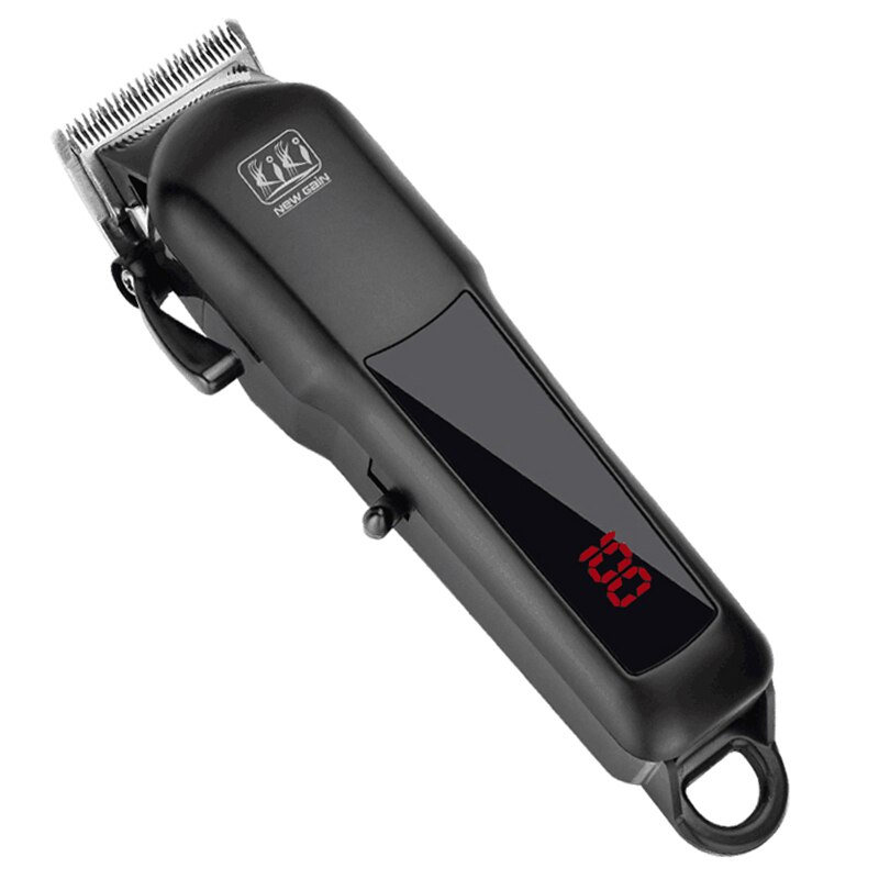 KIKI NEWGAIN-cortadora de pelo NG-888A, recargable, cortador de cabello con tijeras y pantalla Lcd