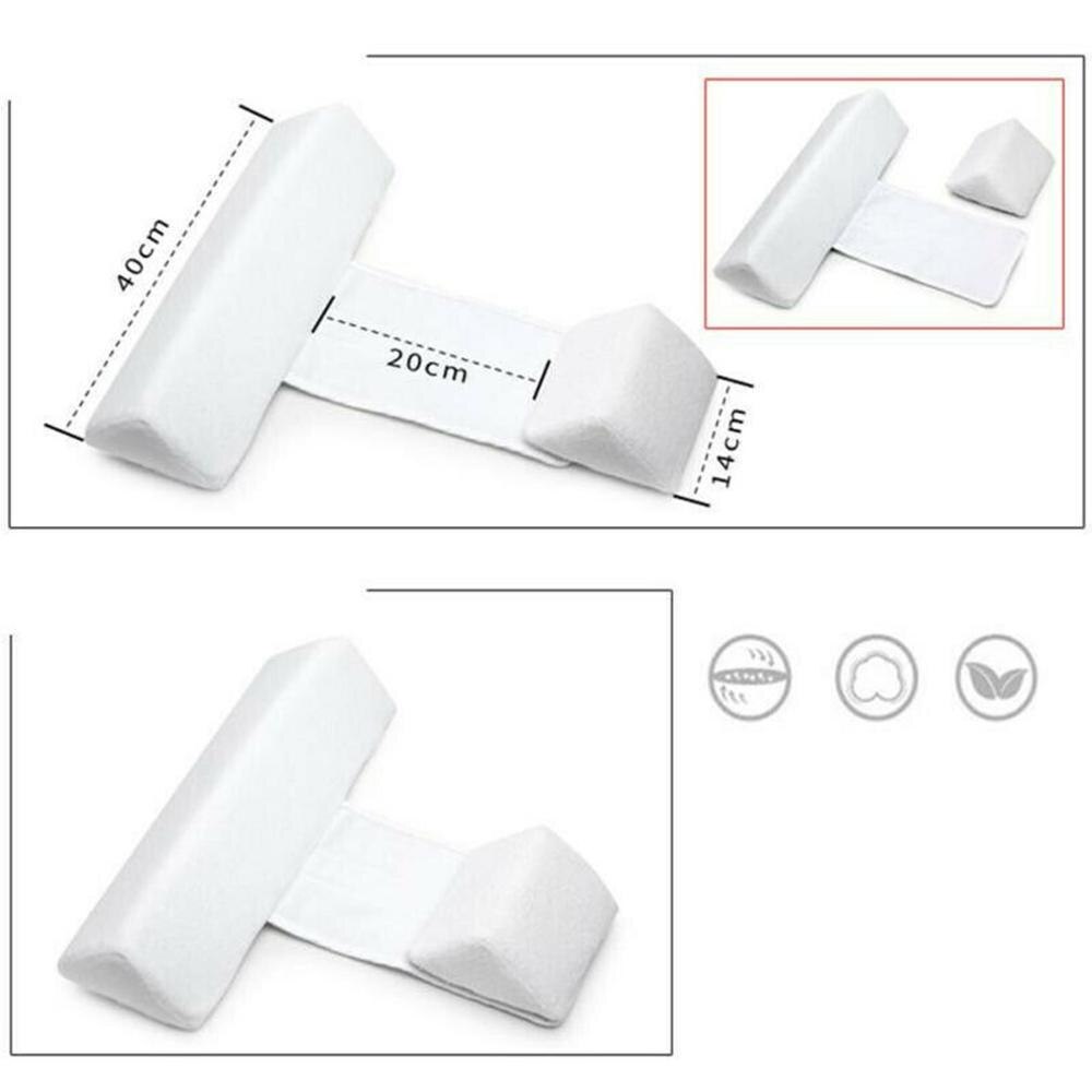 Bébé côté sommeil oreiller soutien cale réglable infantile Anti-rouleau coussin Triangle positionnement bébé oreiller