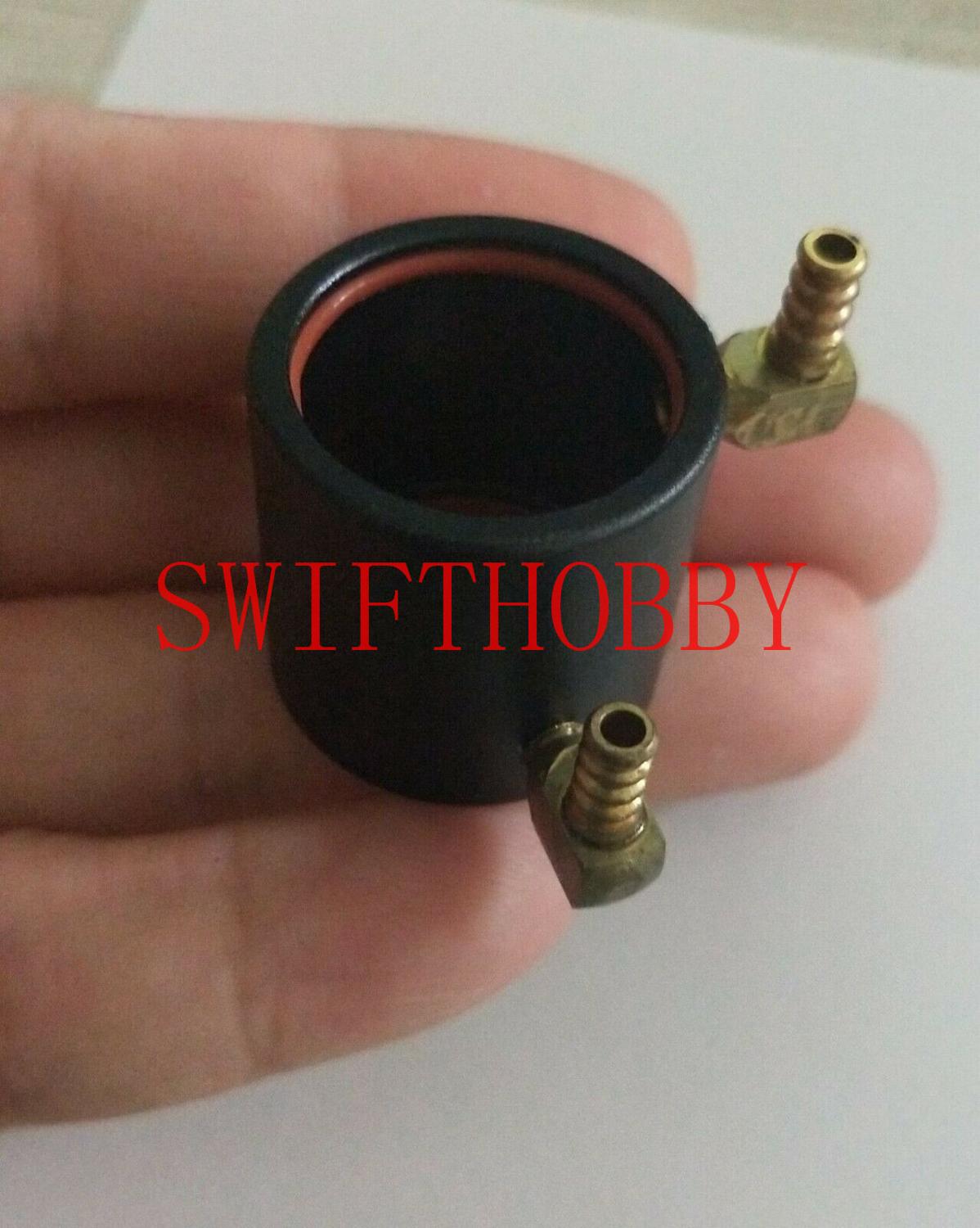 ID:20mm L:24mm CNC Aluminum Water Cooling Jacket for 2040 Brushless Motor Boat