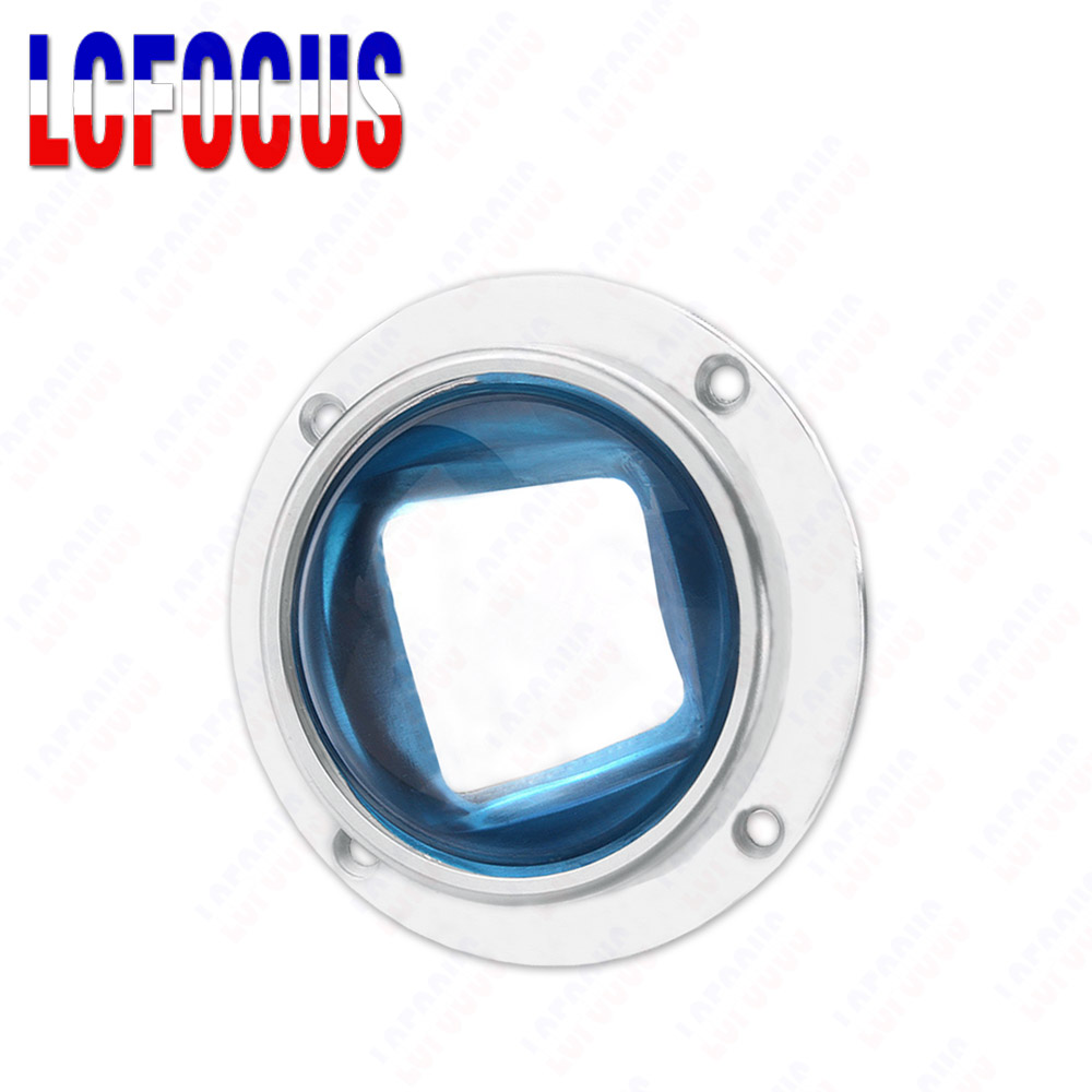 30 45 60 90 120 grad LED Objektiv Optische Glas 67mm + Reflektor Kollimator + Feste Halterung Für 20W 30W 50W 100W High Power Chip