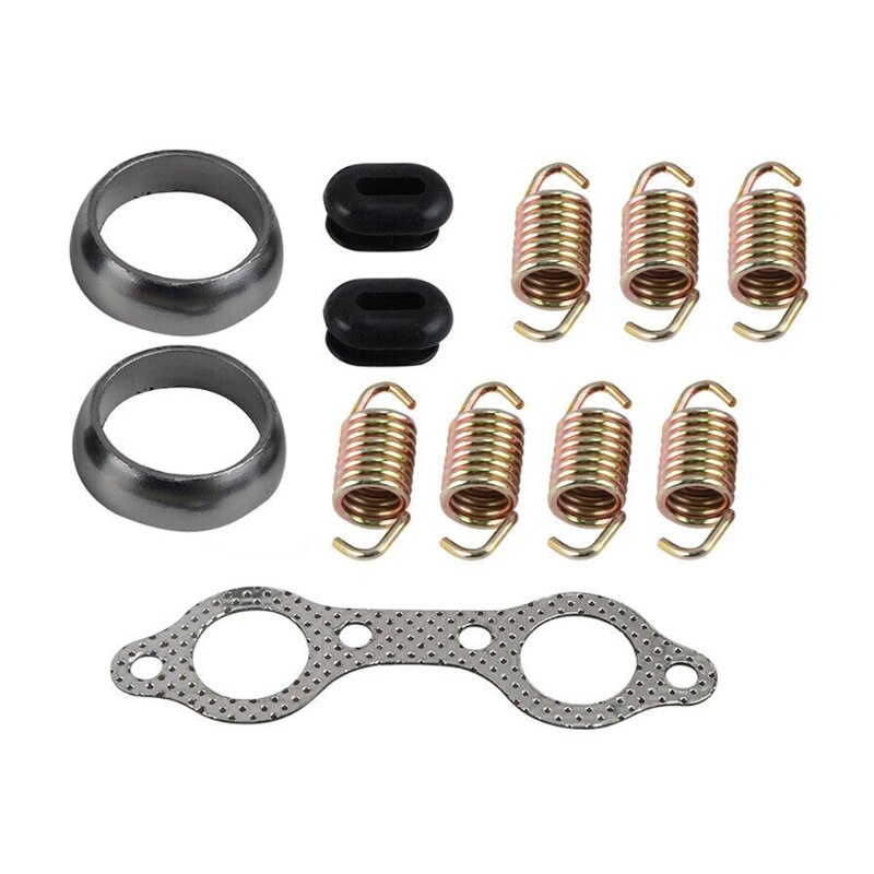 Exhaust Manifold Gasket Spring Rebuild Kit Replace For RANGER RZR 800 EFI M2ED