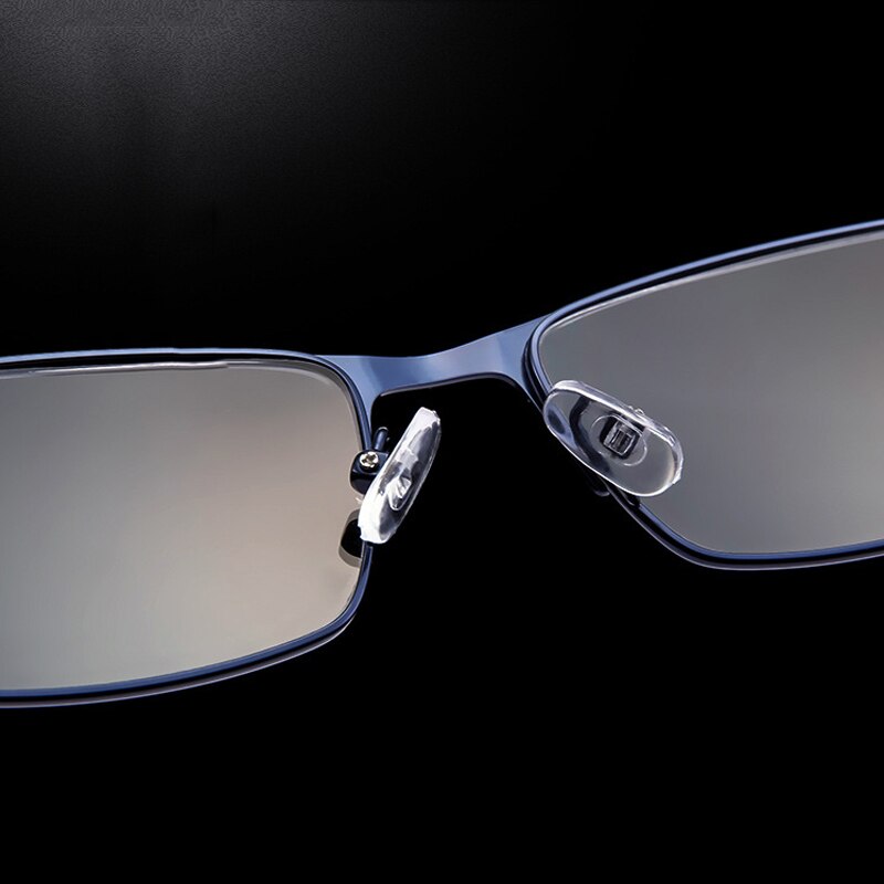 Seemfly Anti-blue Ray cuadrada de Metal gafas montura clásica completa de óptica, gafas para miopía Unisex para hombres y mujeres