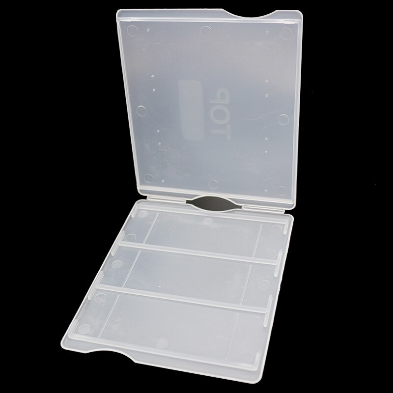 50 pieces Microscope Slides Box Holds 1 or 2 or 3 or 5 pieces Slides Plastic Mailers Box Slide Storage