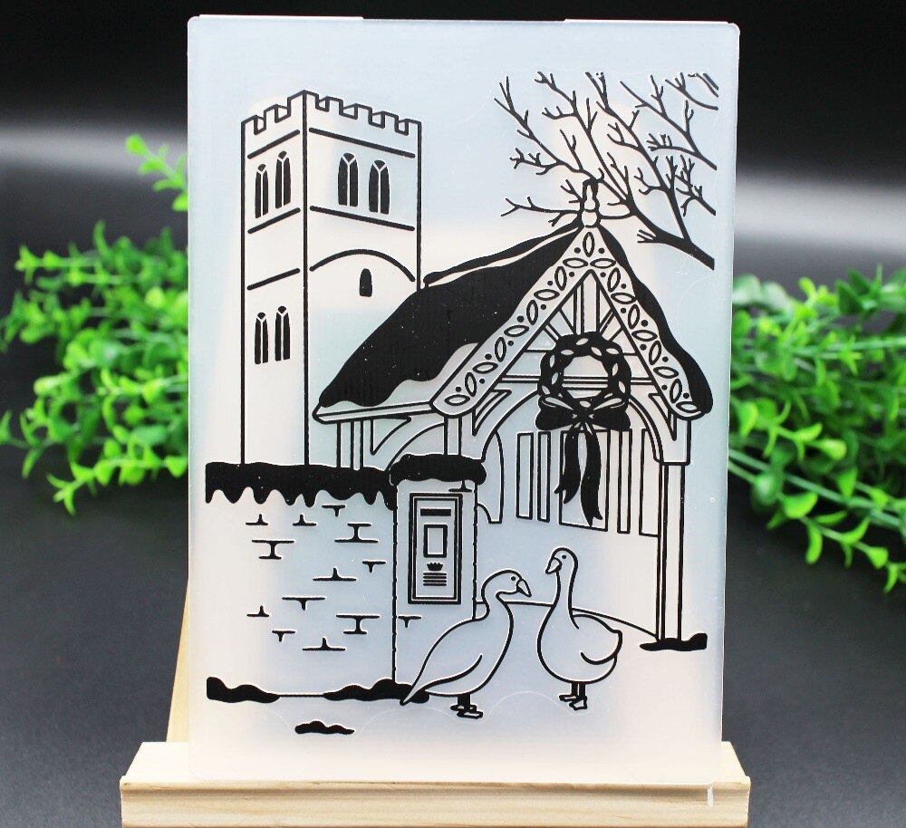 Glim/Duck/Christmas Embossing Folders For Scrapbooking Paper Craft Template Molds Photo Album Carft Supplies Card Making
