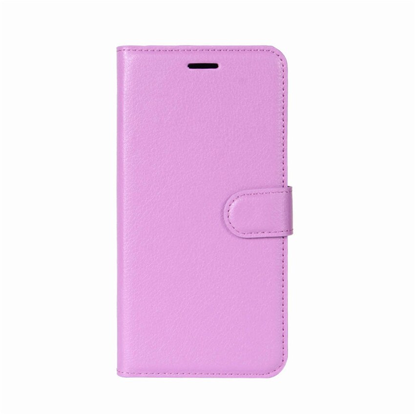 For Huawei Y6 Pro TIT-U02 TIT-L01 Case Leather Flip Back Cover For Huawei Y6 Pro Enjoy 5 Honor 4C Pro TIT U02 L01 Phone Cases: Purple