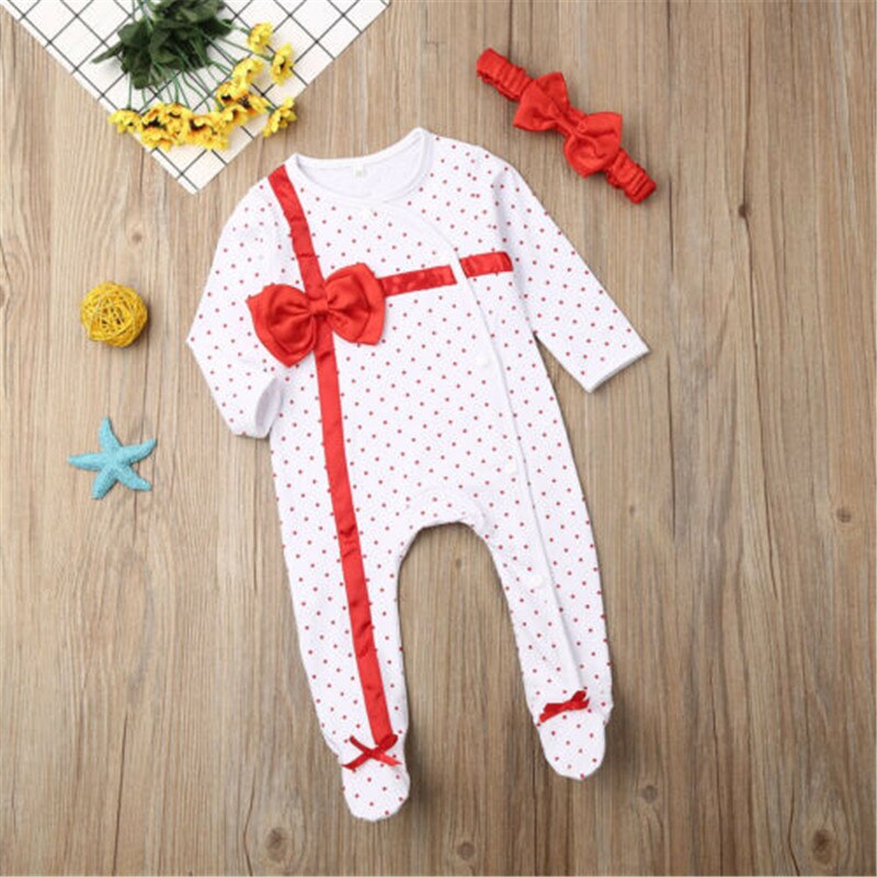 Baby Baby Meisje Jongen Kids 0-12M Rompertjes Xmas Kerst Kerstman Romper Jumpsuits Hoed kleding: 80