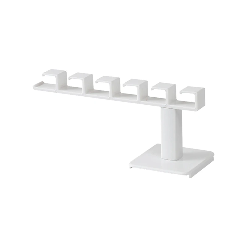 Capsorganisator for oppheng av hattehenger med , 6 kroker, sterk selvklebende støtte for capser, multifunksjonelt hattebøylestativ for veggbevaring av capser: Svart