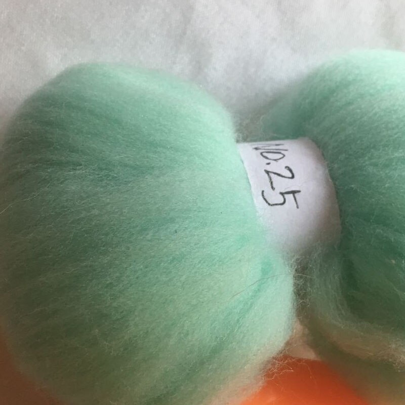 WFPFBEC 70 s Australië GEKAMD 100% WOL fiber merino diy wol voor neddles vilten 50g 100g NR 25