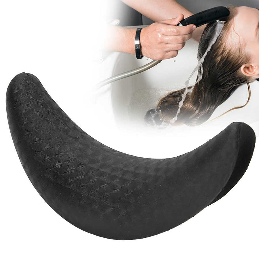 Shampoo Bowl Gel Neck Cushion Silicone Hair Washing Cleaning Head Rest Pillow for Salon Home Hairdresser Tool Barber Accessories