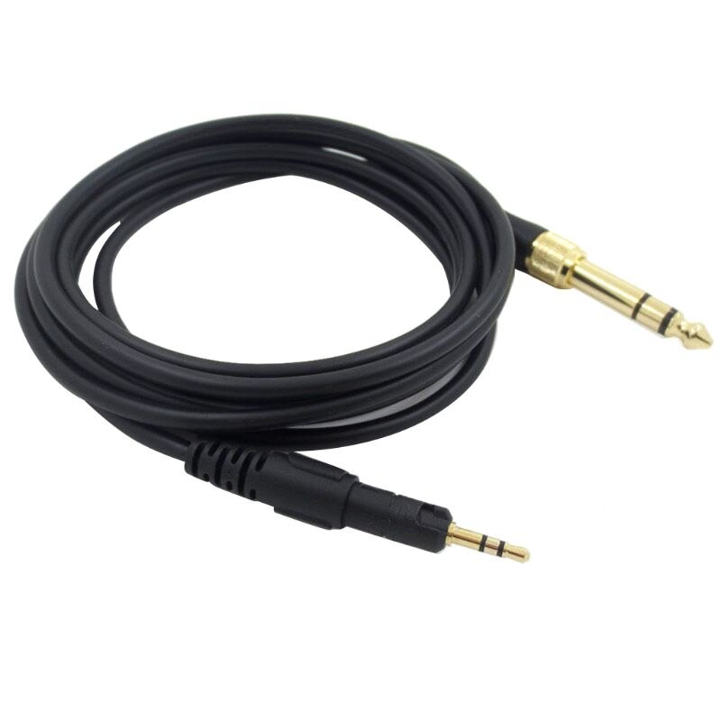 Vervangende Kabel Voor Audio-Technica ATH-M50X M40X M60X M70X Hoofdtelefoon Past Veel Hoofdtelefoon 23 AugT2 6.35Mm Conversie Hoofd