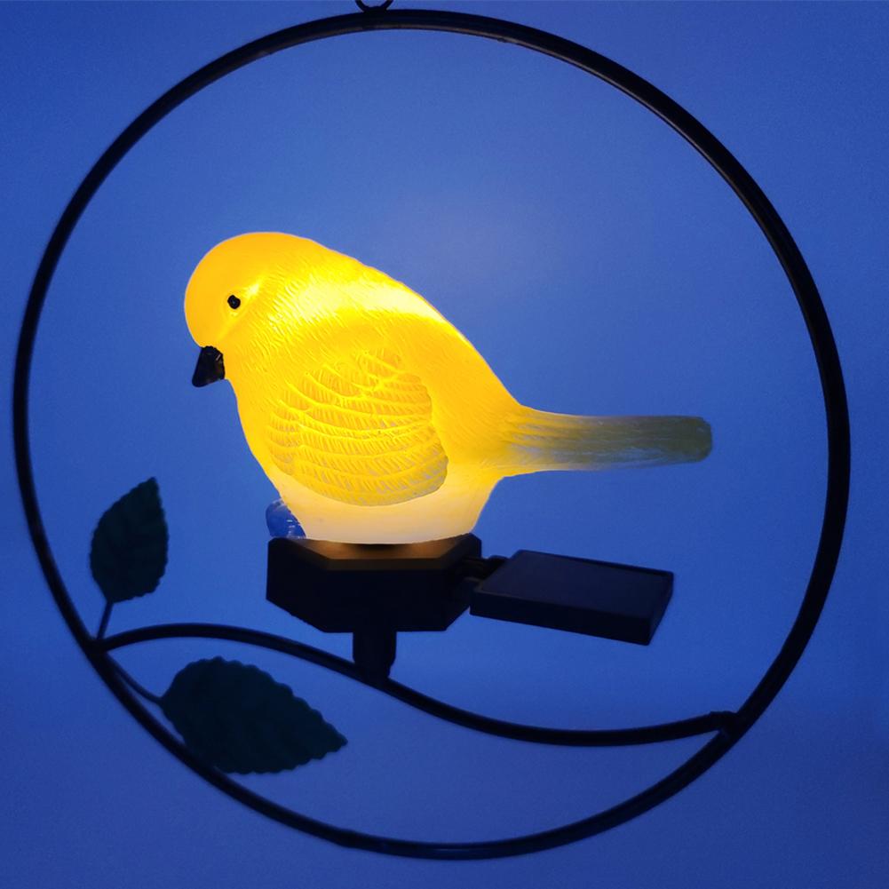 Led Waterdichte Zonne-energie Opknoping Lantaarn Vogel Licht Lamp Gazon Tuin Decor