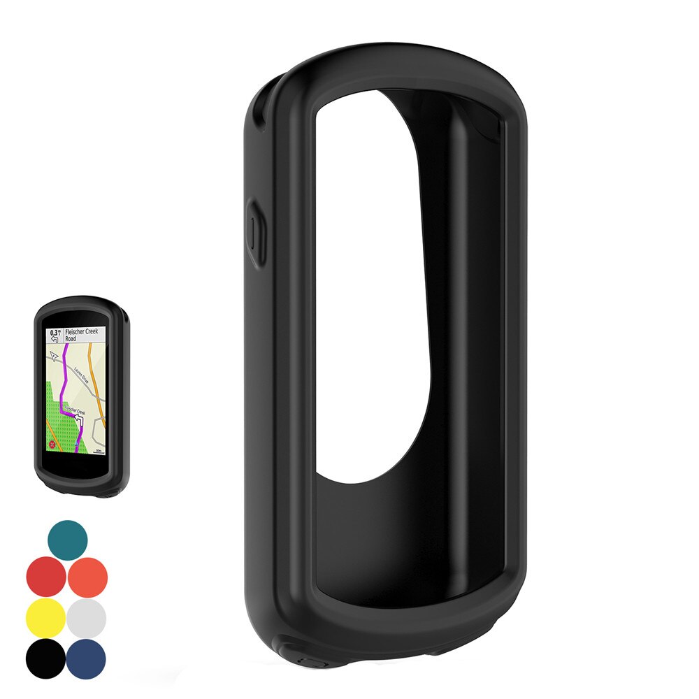 Eieuuk Zachte Siliconen Beschermhoes Shell Sleeve Shockproof Screen Cover Protector Pouch Voor Garmin Edge 1030 Navigatie Apparaat