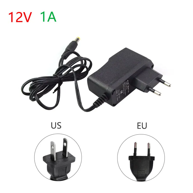 AC 110-240 V naar DC 12 V 1A 2A 3A Universele Power Adapter Supply Lader Converter Schakelaar EU US Plug Transformator LED Driver