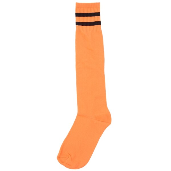 Kinderen Sport Voetbal Lange Sokken Hoge Sok Honkbal Hockey Sokken (Orange)