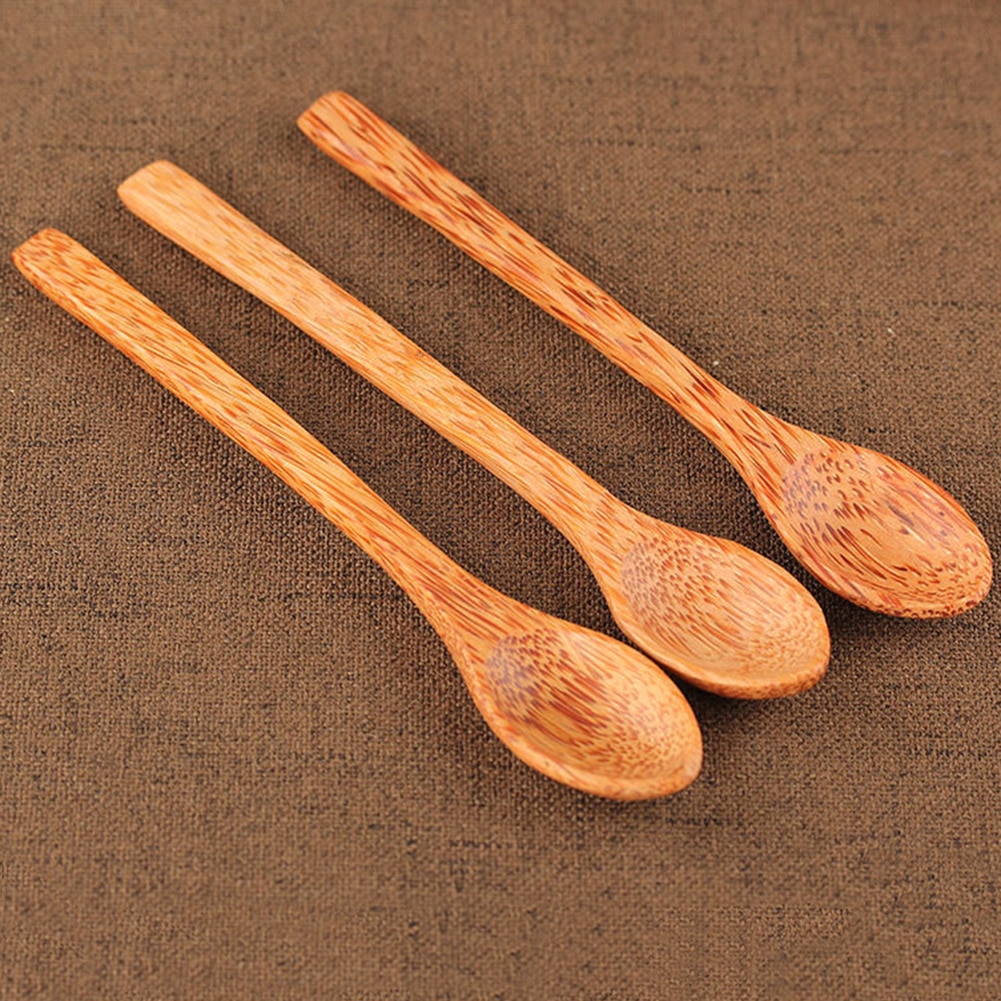 Cuenco con forma de cáscara de coco, cuchara artesanal para fruta, ensalada, fideo, arroz, contenedor de comida, decoración reutilizable, almacenamiento, decoración artesanal
