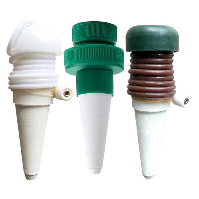 Dispositivo de riego automático para plantas, estaca de agua para riego por goteo de plantas, sistema de riego por goteo de cerámica para jardín