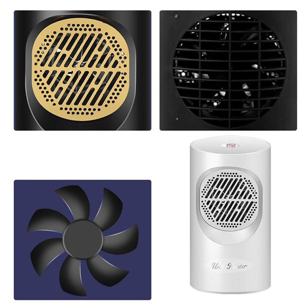 Hem 300w elvärmare varmare kontakt bärbar värmare praktisk varmare för hemmakontor hushållsfläktvärmare spis radiator