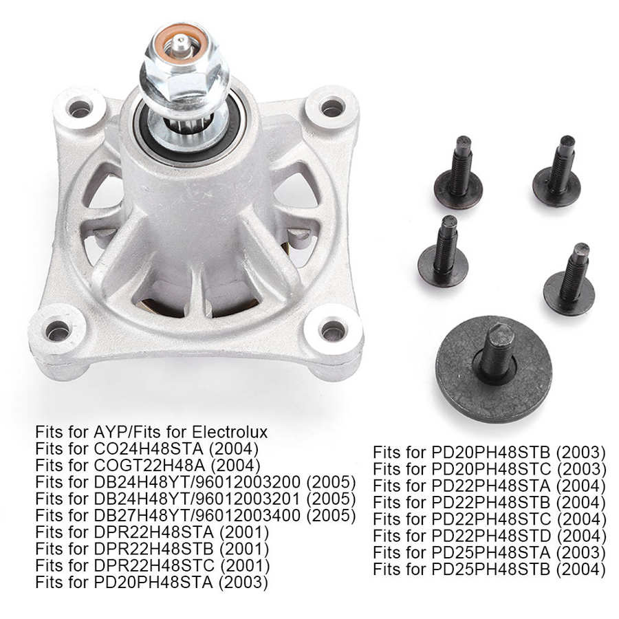 Plåt generator lastbilsgenerator spindelenhet 174356 utbytespassar för husqvarna ayp poulan fordon