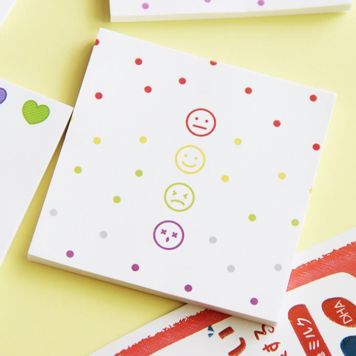 1 Pcs Kawaii Snoep Kleur Beren Bloem Hart Meisjes Papier Memo Pads Notepad Koreaanse Briefpapier Sticky Notes Bladwijzer