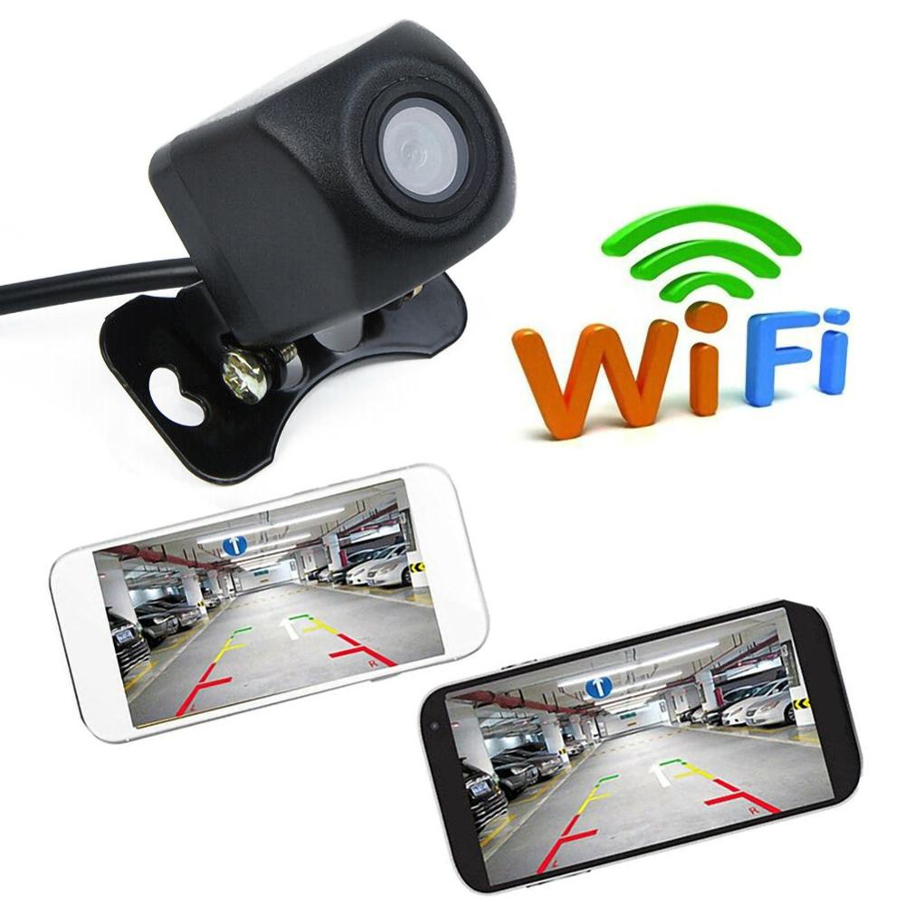 1 Piece Car Wireless HD Rear View Camera WIFI Wireless Rear View Camera For Android & IOS Smart phone Dash Cam Reversing Camera