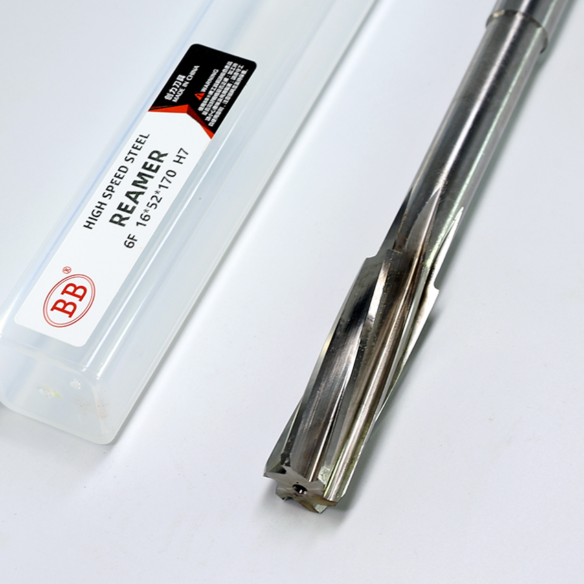 BB HSS-Bearbeitungswerkzeug, Spiralflöte, Reibahle, Kobalt, Schneiden, H7-Schaftdurchmesser 2–16 mm, für Metall, Stahl, Aluminium, Lochbohrer