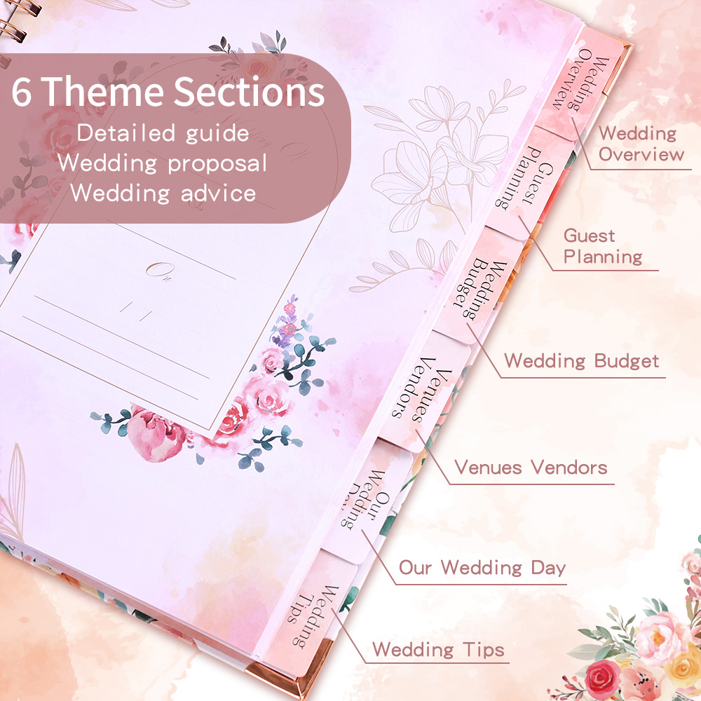 132 pagina's uw perfecte dag bruiloft planner voor bruid bruiloft planning dagboek en organisator planner inclusief bruiloft budget tips