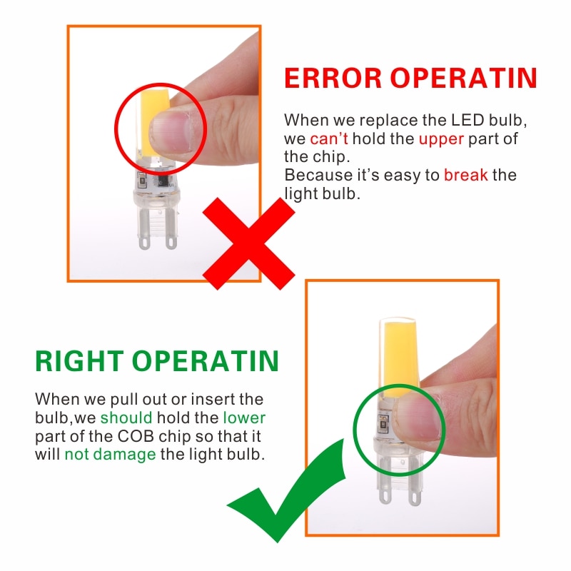 LARZI LED G4 G9 E14 ampoule ca/cc gradation 12V 220V 3W 6W 9W COB SMD LED lumières d'éclairage remplacer halogène projecteur lustre
