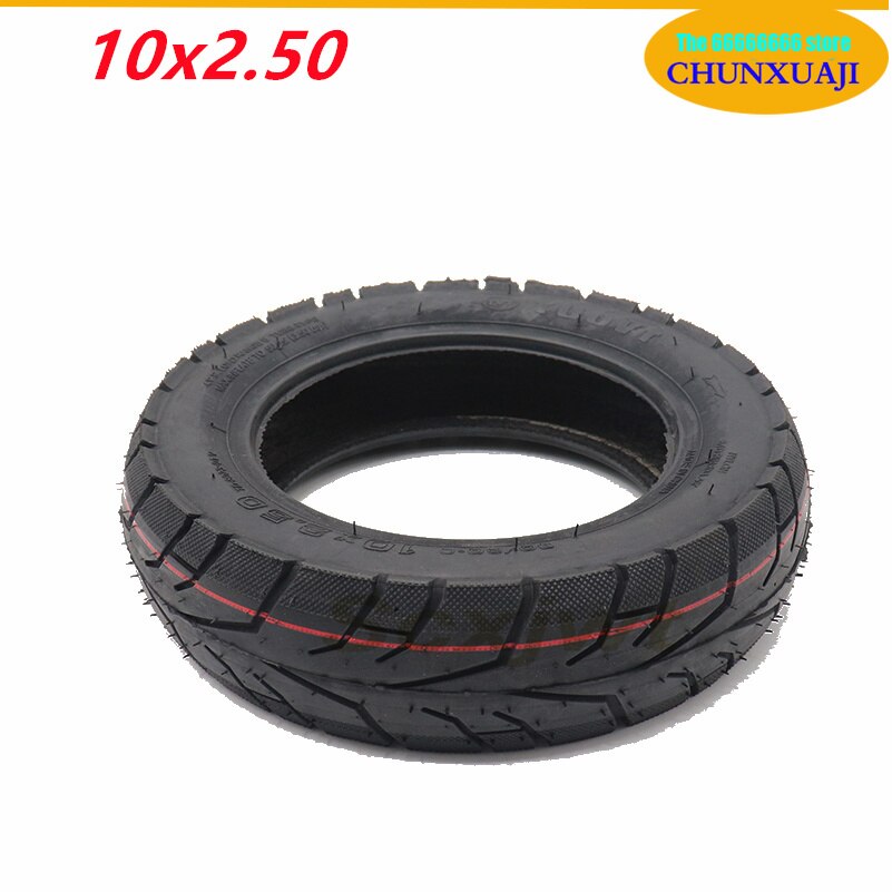 Hoverboard de equilibrio para patinete eléctrico, neumático sin cámara de equilibrio inteligente, tubo interior y diámetro exterior, 10x2,50 pulgadas, 10x2,5