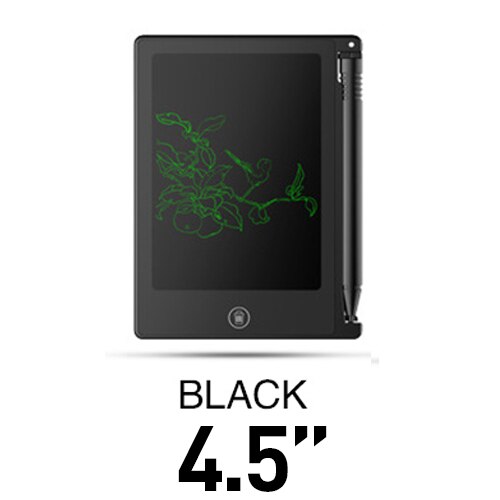 Z03 LCD Schreibtafel 8,5 Zoll Elektronische Tablette Für freundlicher freundlicher Erwachsene 4.5 &quot;Zeichnung kratzen Handschrift Pad Clever Tragbare: Z03-4.5-Schwarz